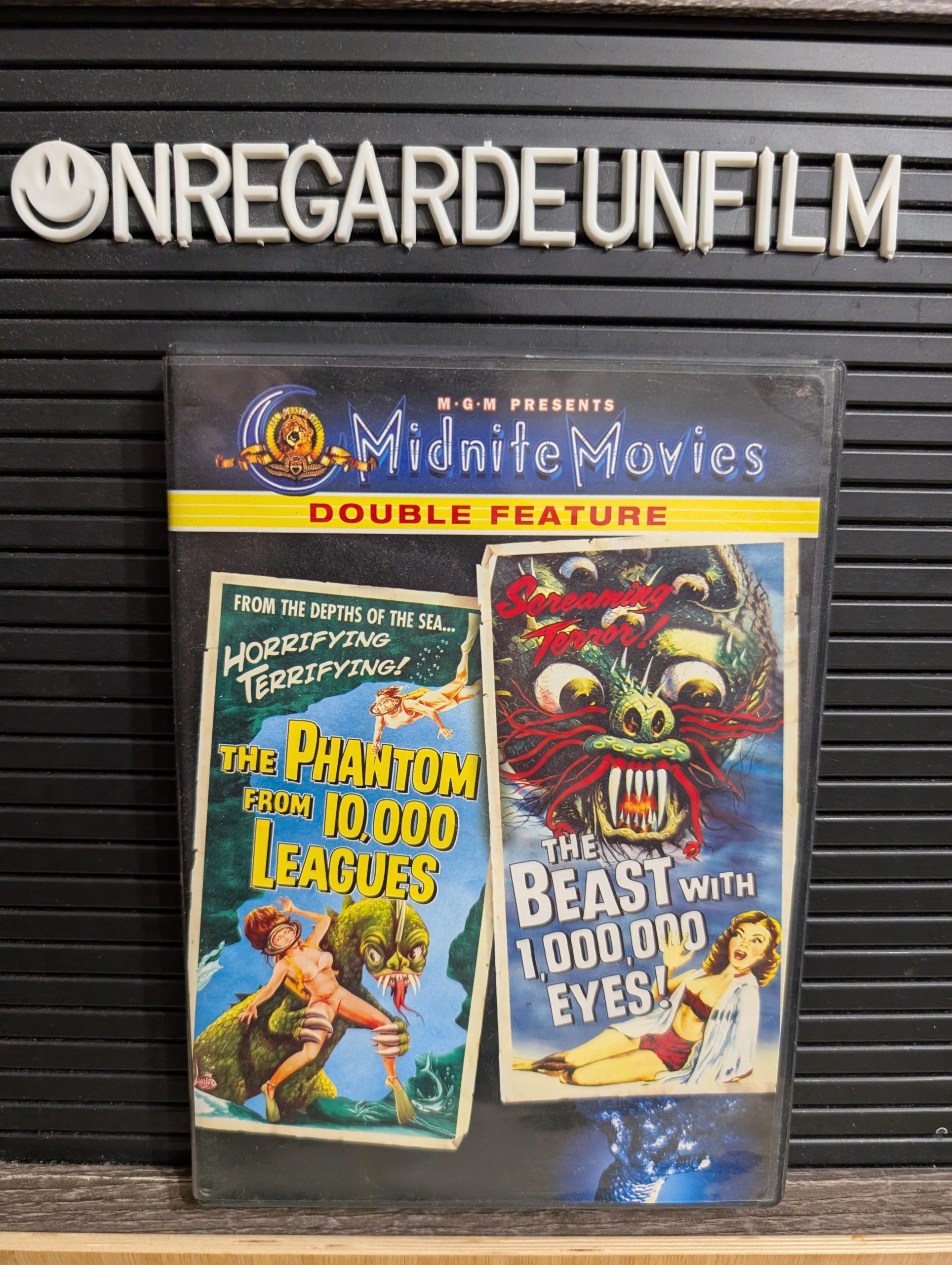 MIDNITE MOVIES
The Phantom from 10,000 Leagues (1955) & The Beast With a Million Eyes (1955)