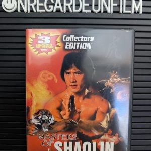 MASTERS OF SHAOLIN 
Snake & Crâne Secret (1976) & The Young Tiger (1980) & Breathing Fire (1991)