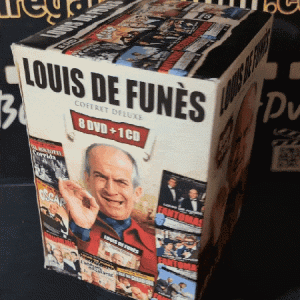 LOUIS DE FUNÈS
Taxi, Roulotte et Corrida (1958) & Oscar (1967) & Carambolages (1963) & L'Homme Orchestre ,(1970) & La Folie des Grandeurs (1971) & Fantômas (1964) & Fantômas contre Scotland Yard (1967) & Fantômas se Déchaîne (1965) & Les plus Grands Classiques da la Littérature Française (2010)