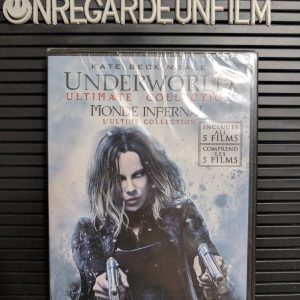 MONDE INFERNAL. L'ULTIME COLLECTION / UNDERWORLD. ULTIMATE COLLECTION.
Monde Infernal & Monde Infernal Évolution & Monde Infernal. La Révolte des Lycans & Monde Infernal. LÉveil & Monde Infernal. La Guerre du Sang / Underworld (2003) & Underworld: Evolution (2006) & Underworld: Rise of the Lycans (2009) & Underworld: Awakening (2012) & Underworld: Blood Wars (2016)