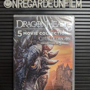 COLLECTION COEUR DE DRAGON / DRAGONHEART COLLECTION
Draco: La Légende du Dernier Dragon & Draco: Une Nouvelle Ère & Coeur de Dragon 3: La Malédiction du Sorcier & Dragonheart: La Bataille du Coeur de Feu & Vengeance / DragonHeart (1996) & Dragonheart: A New Beginning (1999) & Dragonheart 3: The Sorcerer's Curse (2015) & Dragonheart: Battle for the Heartfire (2017) & Vengeance (2020)