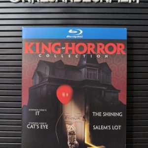 KING OF HORROR COLLECTION
Shining: L'Enfant Lumière & Salem's Lot & Ça & Cat's Eye / The Shining (1980) & Salem's Lot (1979) & It (1990) & Cat's Eye (1985)