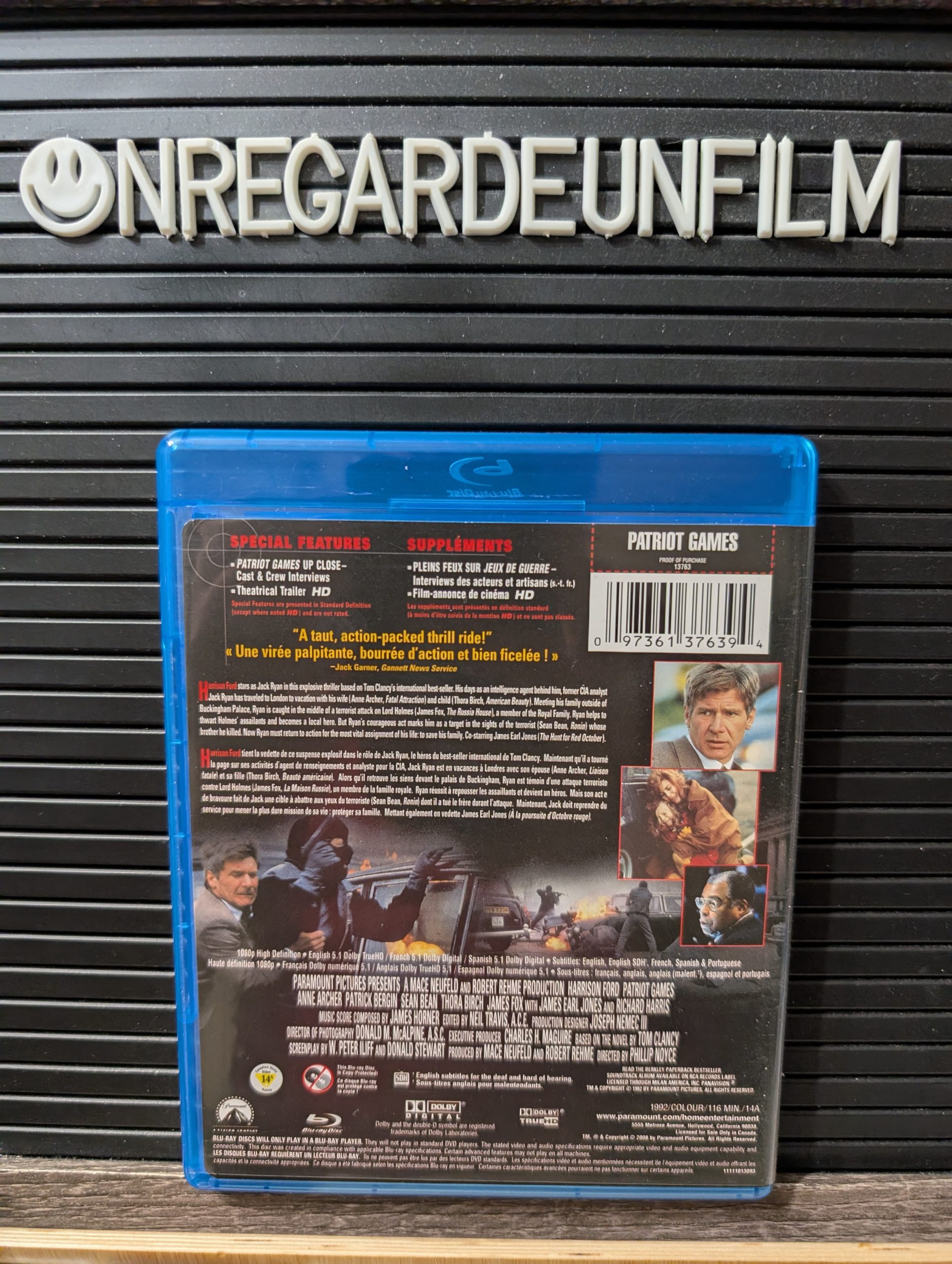 Jeux de Guerre / Patriot Games (1992) – Image 2