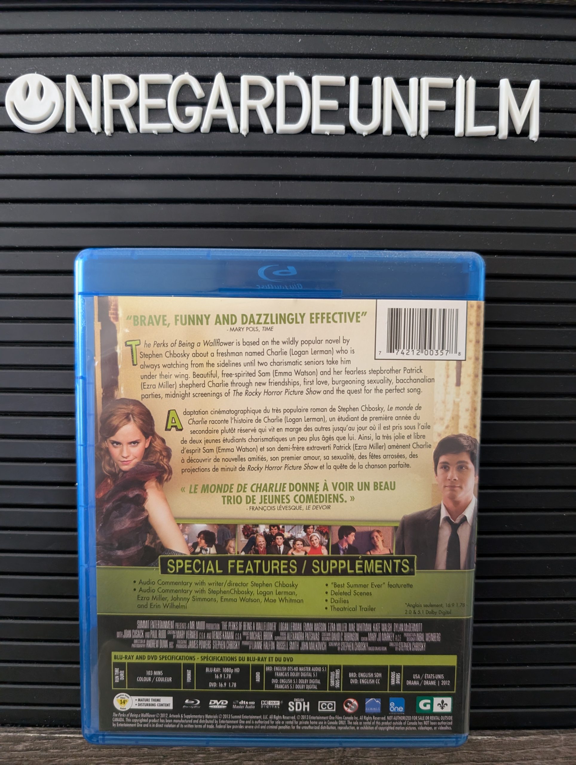 Le Monde de Charlie / The Perks of Being a Wallflower (2012) – Image 2