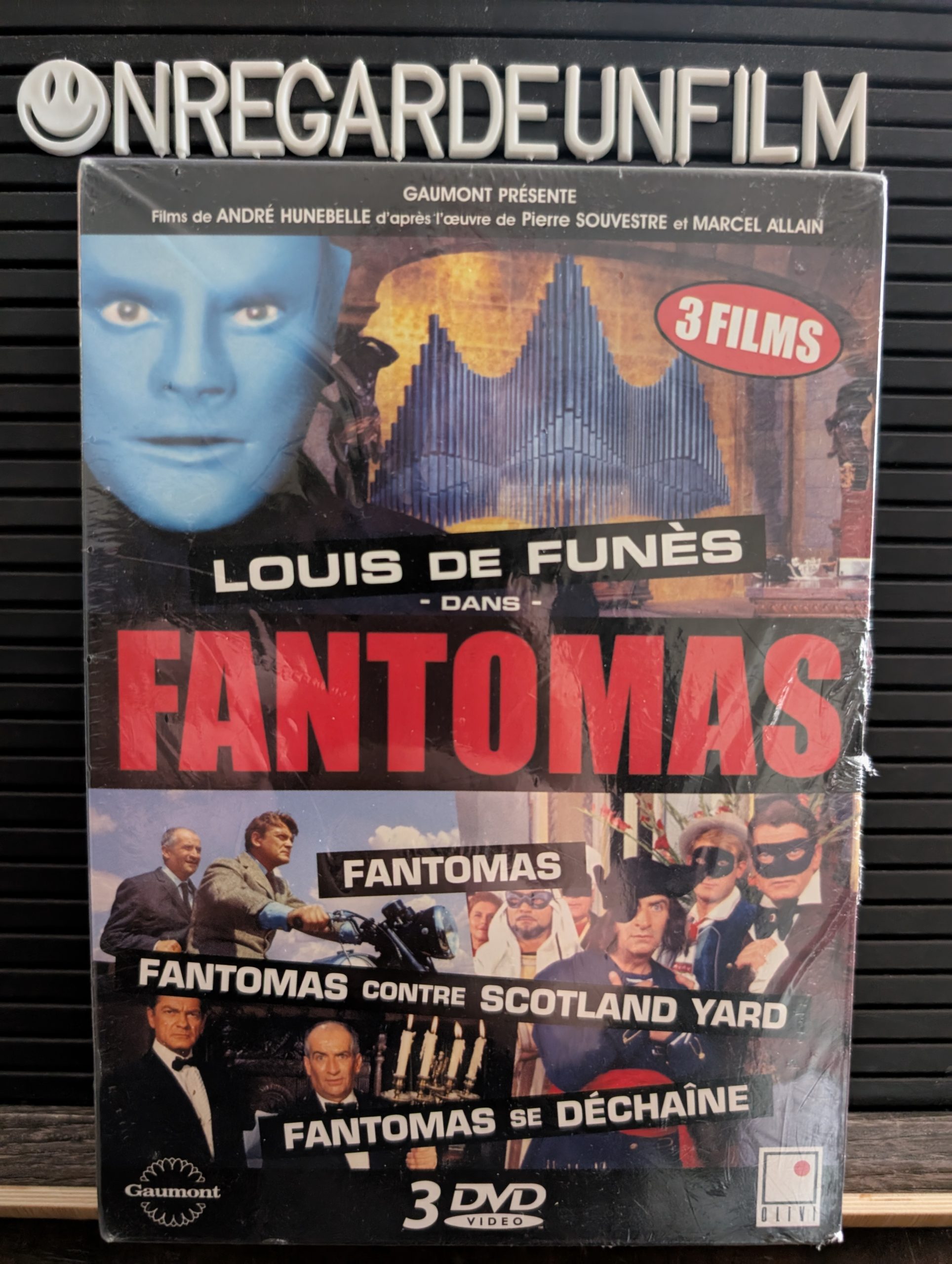 LOUIS DE FUNES. FANTOMAS
Fantômas (1964) & Fantômas Contre Scotland Yard (1967) & Fantômas se Déchaîne (1965) – Image 2