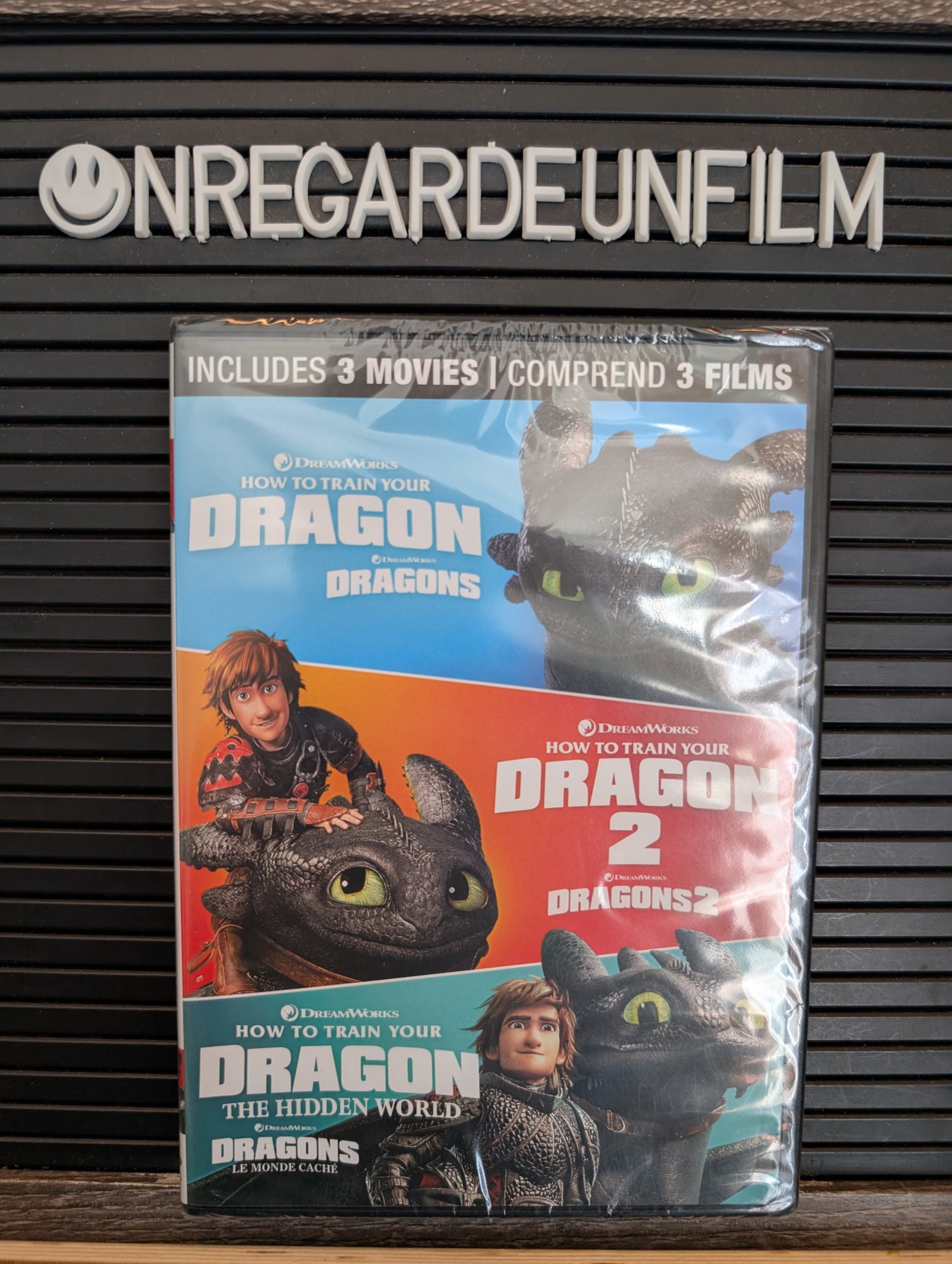Dragons & Dragons 2 & Dragons - Le Monde Caché / How to Train Your Dragon (2010) & How to Train Your Dragon 2 (2014) & How to Train Your Dragon: The Hidden World (2019)
