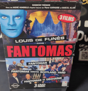 LOUIS DE FUNES. FANTOMAS 
Fantômas (1964) & Fantômas Contre Scotland Yard (1967) & Fantômas se Déchaîne (1965)