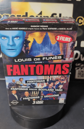 LOUIS DE FUNES. FANTOMAS
Fantômas (1964) & Fantômas Contre Scotland Yard (1967) & Fantômas se Déchaîne (1965)