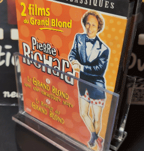 PIERRE RICHARD
Le Grand Blond avec une Chaussure Noire (1972) & Le Retour du Grand Blond (1974)