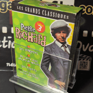 PIERRE RICHARD COFFRET 3
Les Compères (1983) & Un Chien dans un Jeu de Quilles (1983) & Les Fugitifs (1986)