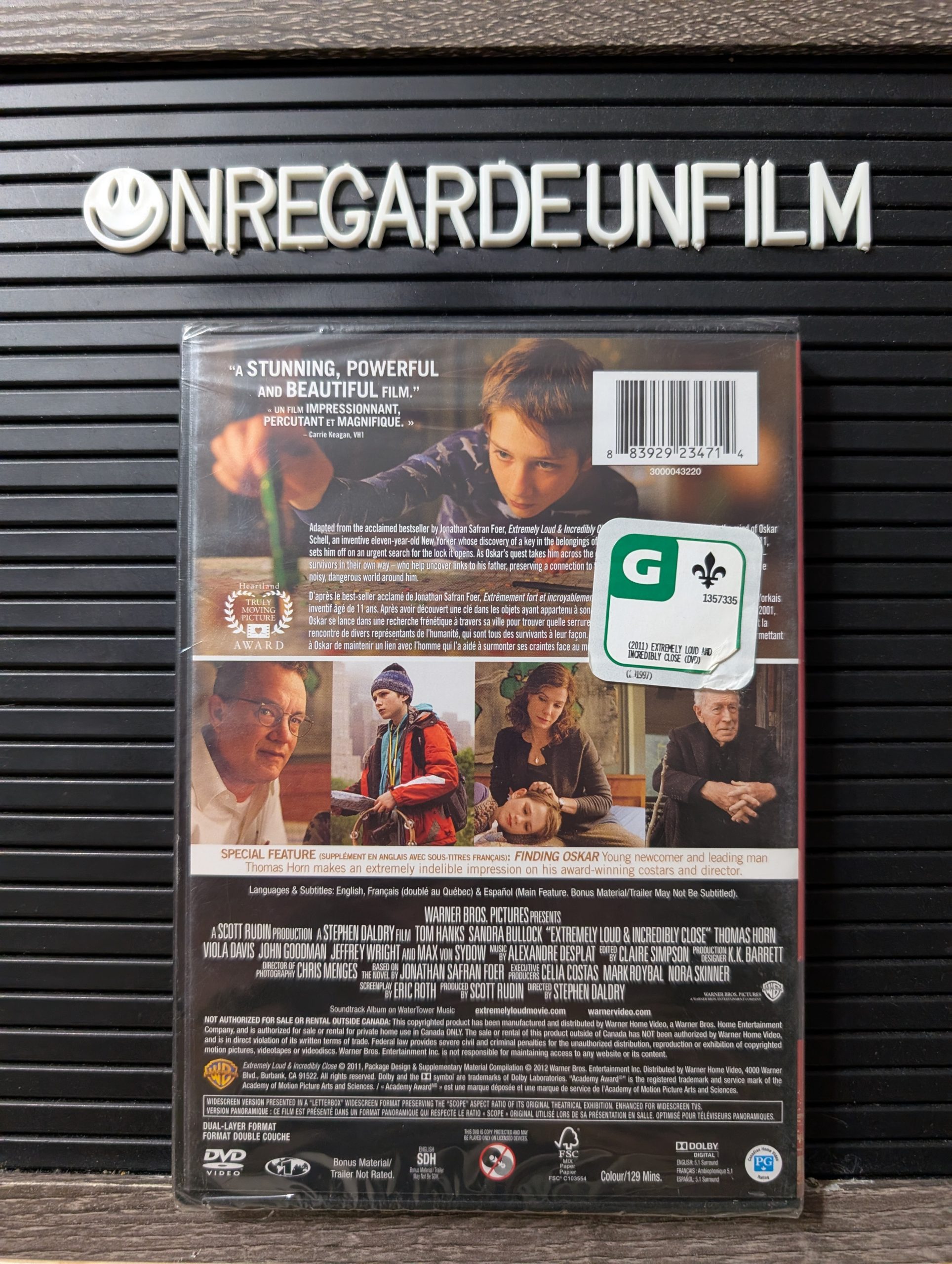 Extrêmement Fort et Incroyablement Près / Extremely Loud & Incredibly Close (2011) – Image 2
