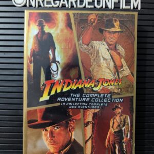 LES AVENTURES D'INDIANA JONES / THE ADVENTURES OF INDIANA JONES
Les Aventuriers de l'Arche Perdue & Indiana Jones et le Temple Maudit & Indiana Jones et la Dernière Croisade & Indiana Jones et le Royaume du Crâne de Cristal / Raiders of the Lost Ark (1981) & Indiana Jones and the Temple of Doom (1984) & Indiana Jones and the Last Crusade (1989) & Indiana Jones and the Kingdom of the Crystal Skull (2008)