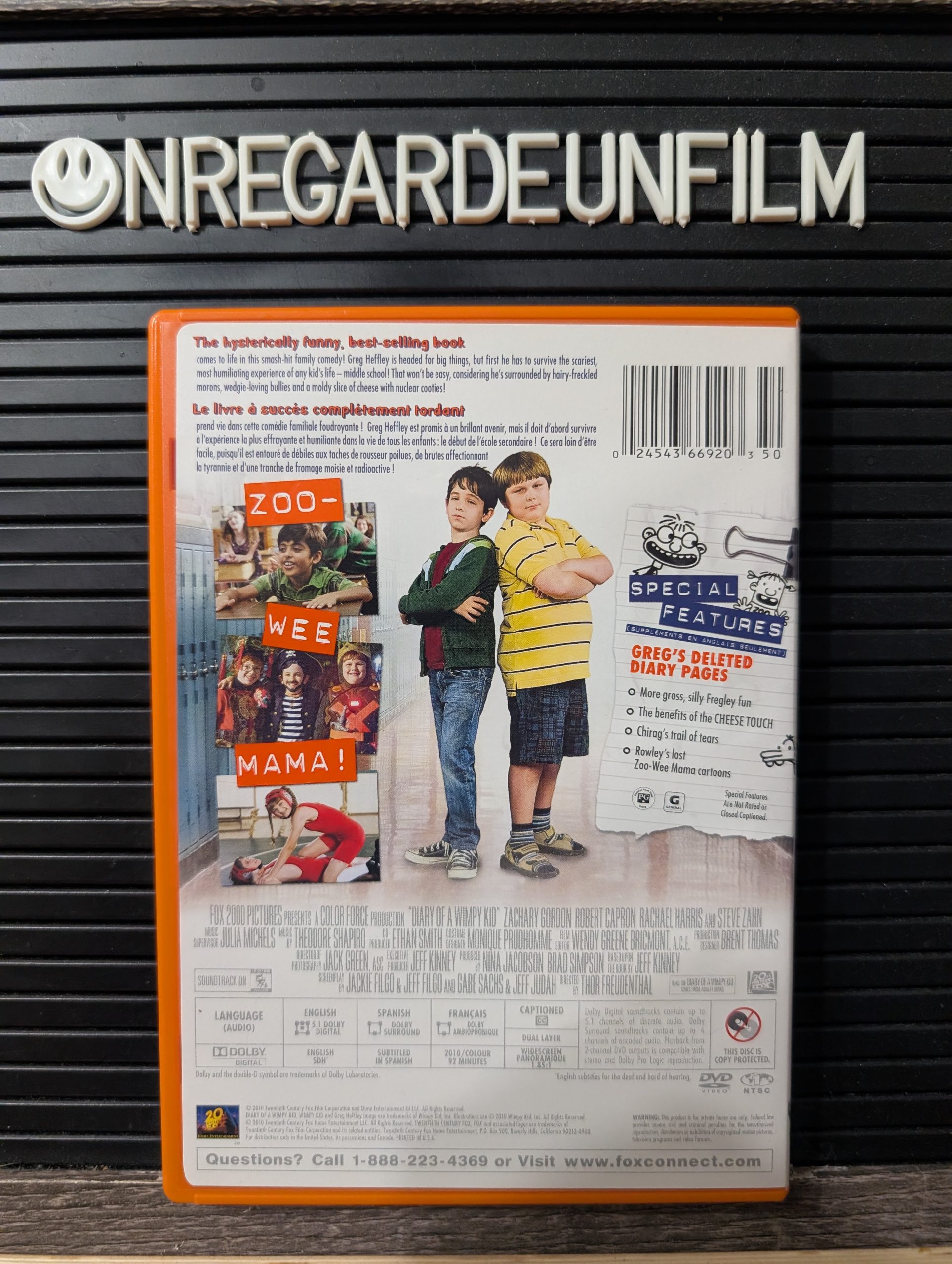 Journal d'un Dégonflé / Diary of a Wimpy Kid (2010) – Image 2