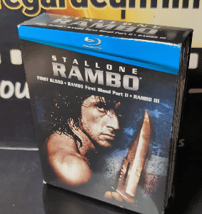 RAMBO First Blood (1982) & First Blood Part II (1985) & Rambo III (1988)
