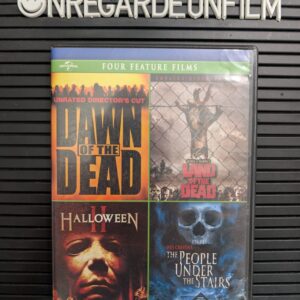 Dawn of the dead (2004) + Land of the Dead (2005) + Halloween II (1981) + The People Under the Stairs (1991) +