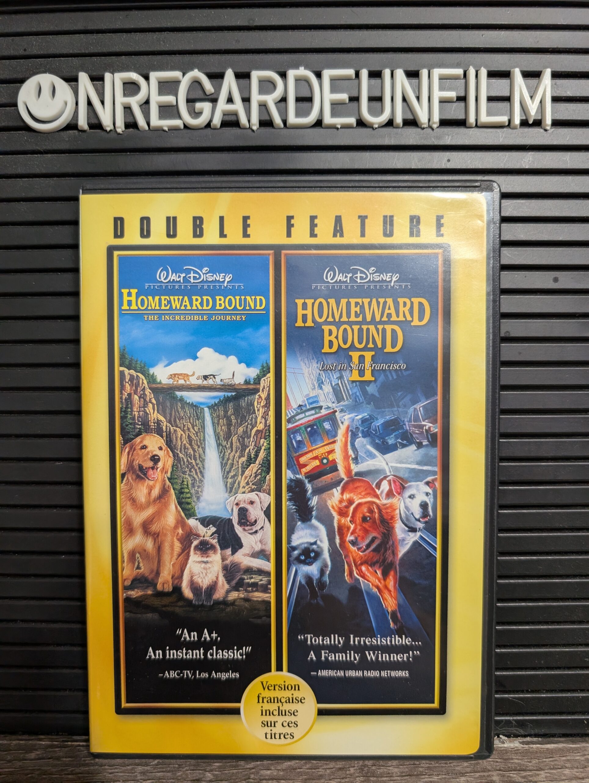 Retour au Bercail & Retour au Bercail 2: Perdus à San Francisco / Homeward Bound: The Incredible Journey (1993) & Homeward Bound II: Lost in San Francisco (1996)