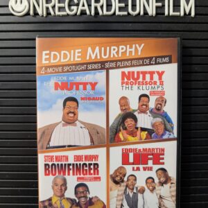 EDDIE MURPHY 
Nigaud de Professeur & Nigaud de Professeur II: Les Klumps & Bowfinger & La Vie / The Nutty Professor (1996) & Nutty Professor II: The Klumps (2000) & Bowfinger (1999) & Life (1999)