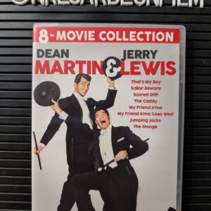 DEAN MARTIN & JERRY LEWIS COLLECTION
That's My Boy (1951) & Sailor Beware (1952) & Fais-Moi Peur (Scared Stiff) (1953) Amours, Délices et... GOLF (The Caddy) (1953) & My Friend Irma (1949) & My Friend Irma Goes West (1950) & Parachutiste Malgré Lui (Jumping Jacks) (1952) & The Stooge (1951)