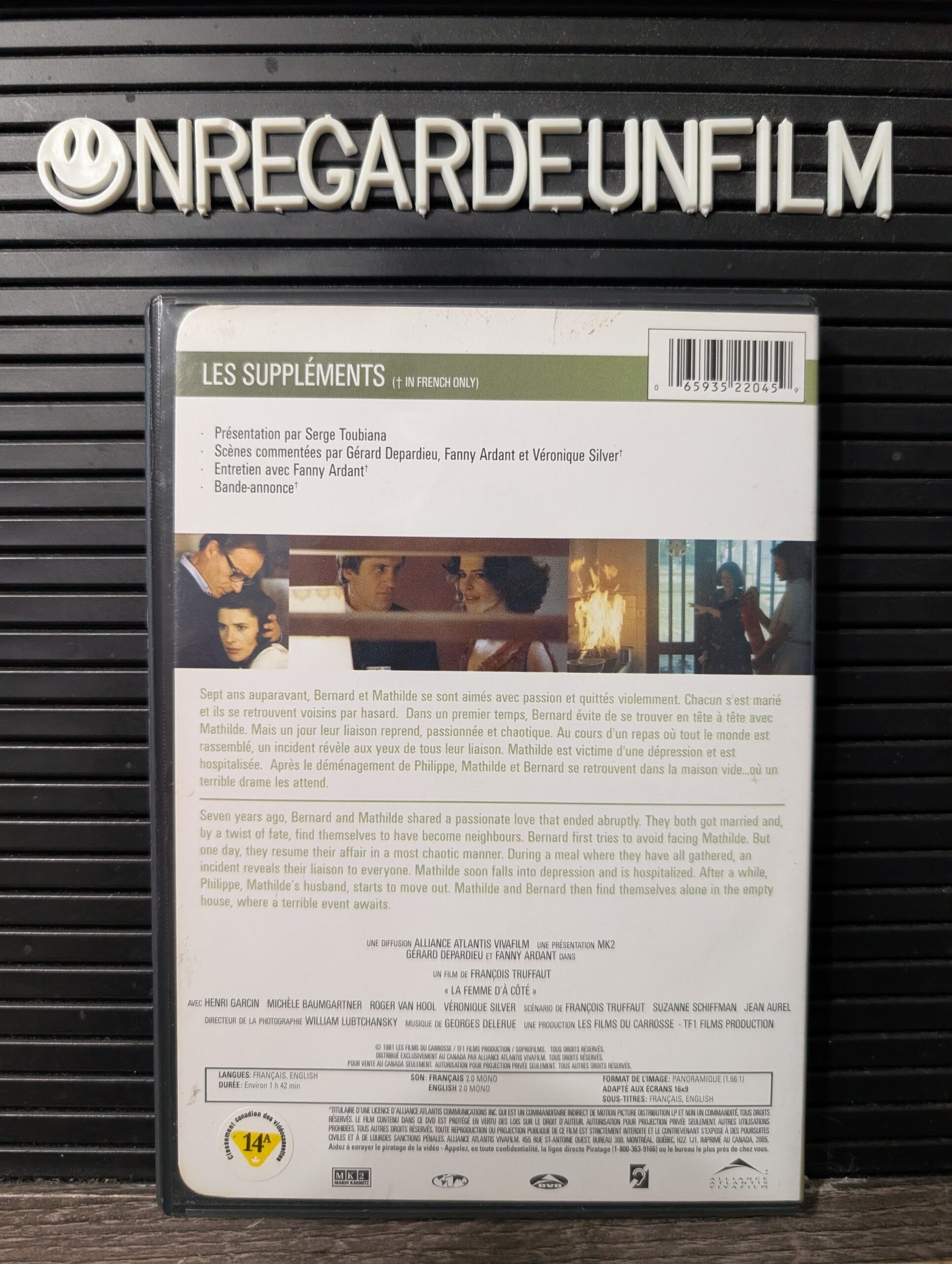 La Femme d'à Côté / The Woman Next Door (1981) – Image 2