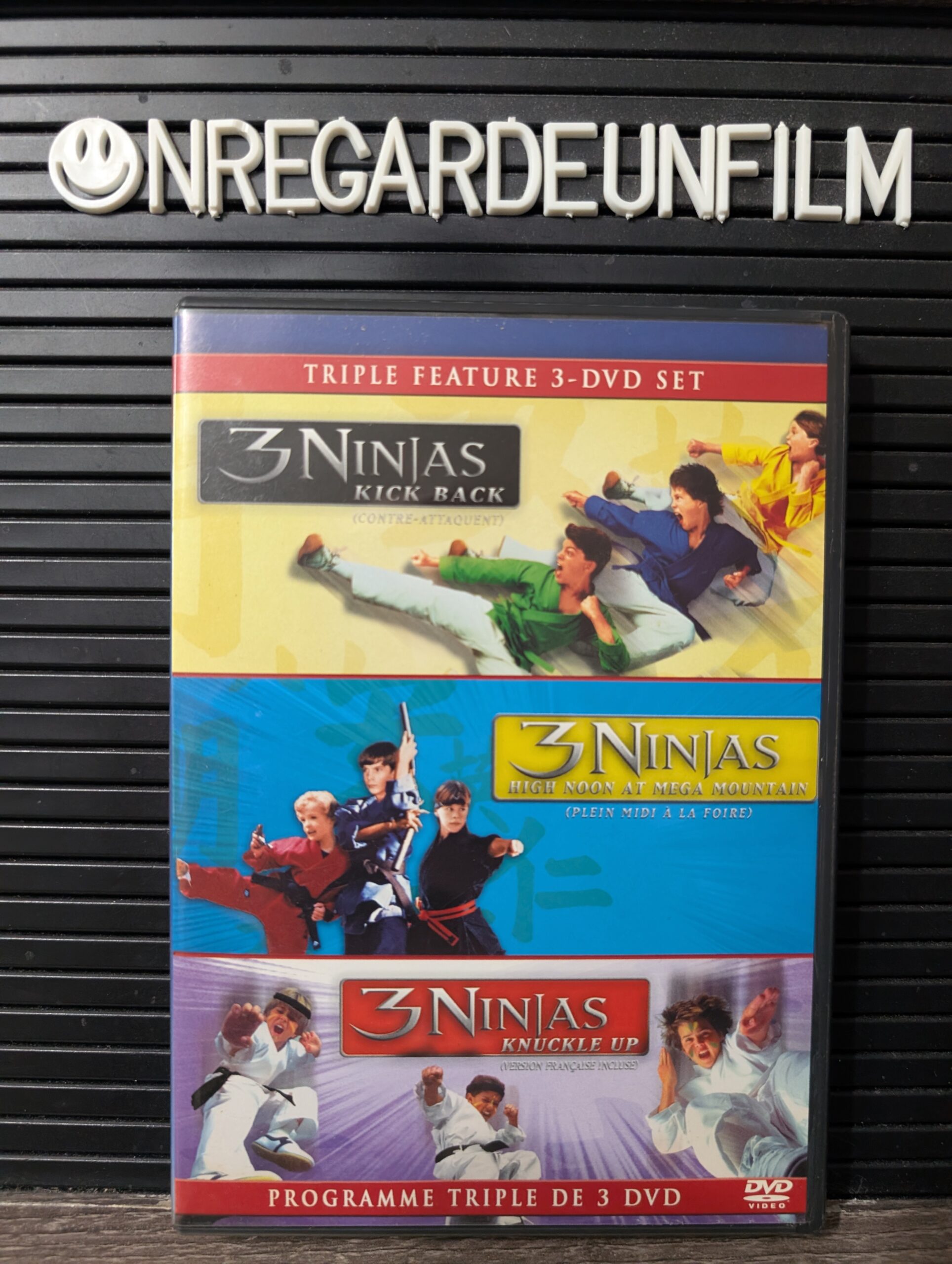 3 Ninjas Contre-Attaquent & 3 Ninjas à la Foire & 3 Ninjas: Knuckle Up / 3 Ninjas Kick Back (1994) & 3 Ninjas: High Noon at Mega Mountain (1998) & 3 Ninjas: Knuckle Up (1995)