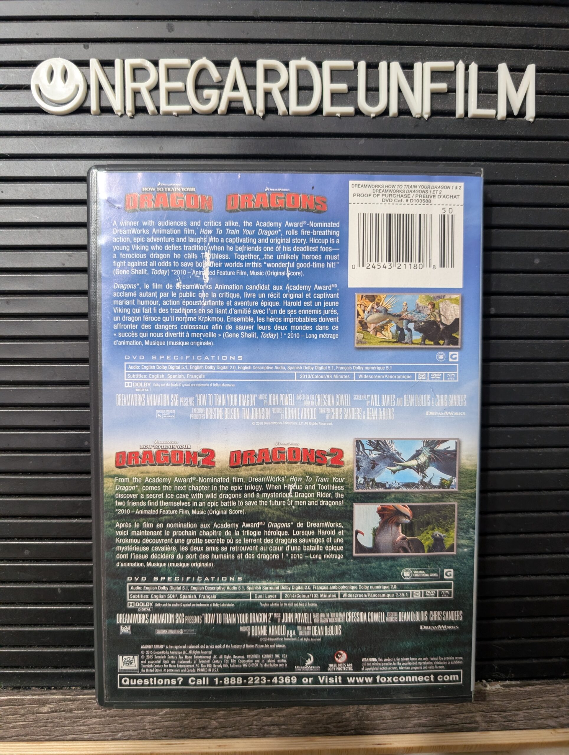 Dragons & Dragons 2 / How to Train Your Dragon (2010) & How to Train Your Dragon 2 (2014) – Image 2