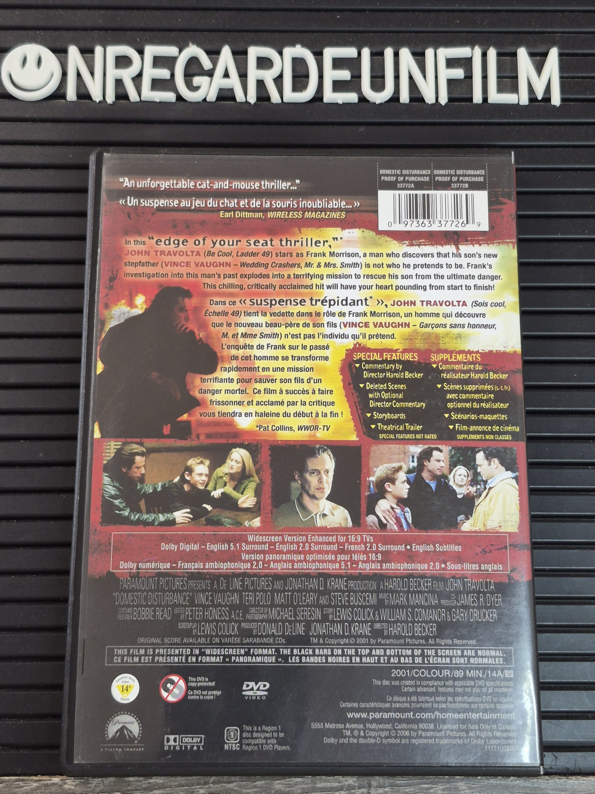 Drame Familial / Domestic Disturbance (2001) – Image 2