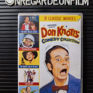 DON KNOTTS COMEDY COLLECTION 
The Ghost and Mr. Chicken (1966) & The Reluctant Astronaut (1967) & The Shakiest Gun in the West (1968) & The Love God? (1969) & How to Frame a Figg (1971)