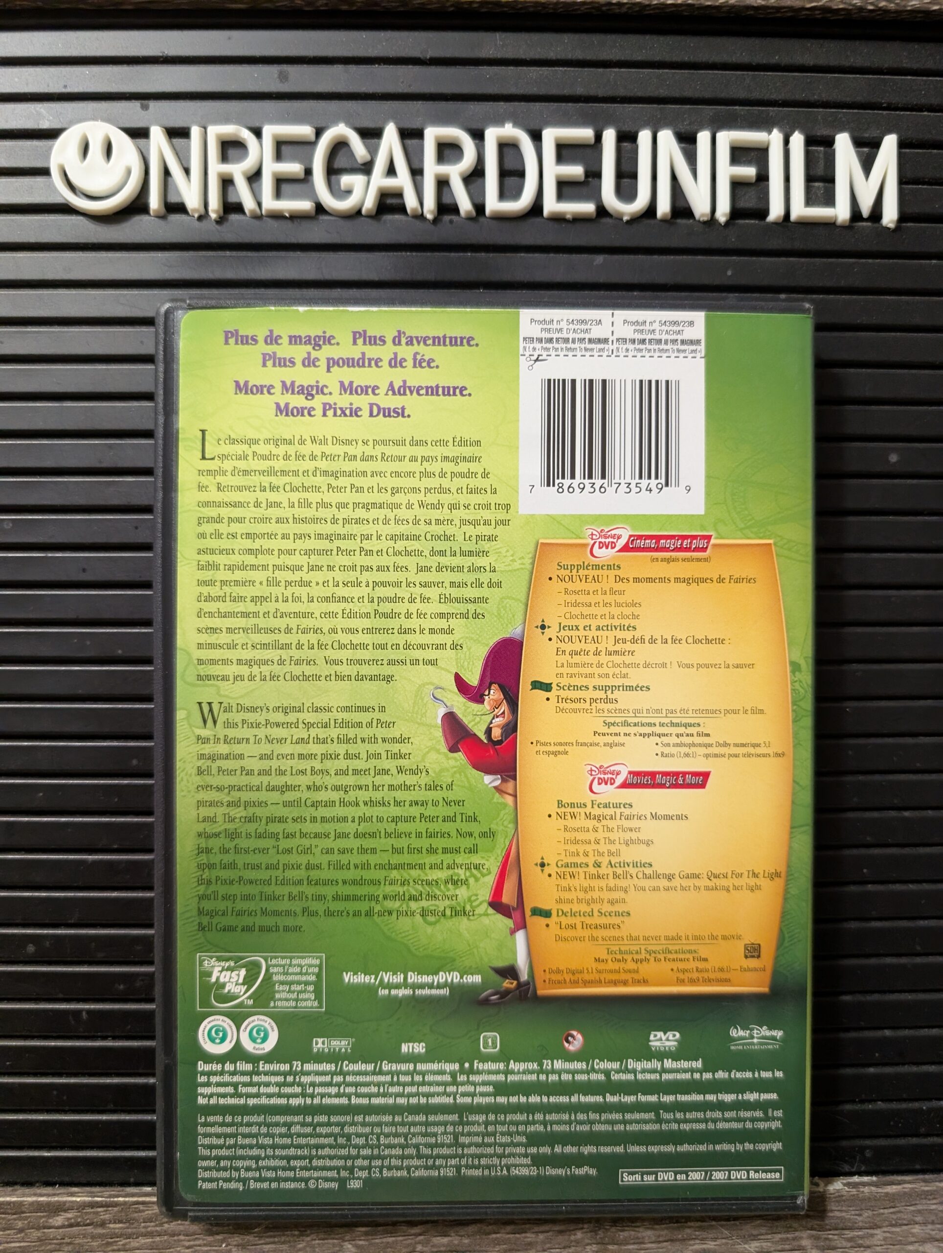 Peter Pan Retour au Pays Imaginaire / Peter Pan Return to Never Land (2002) – Image 2