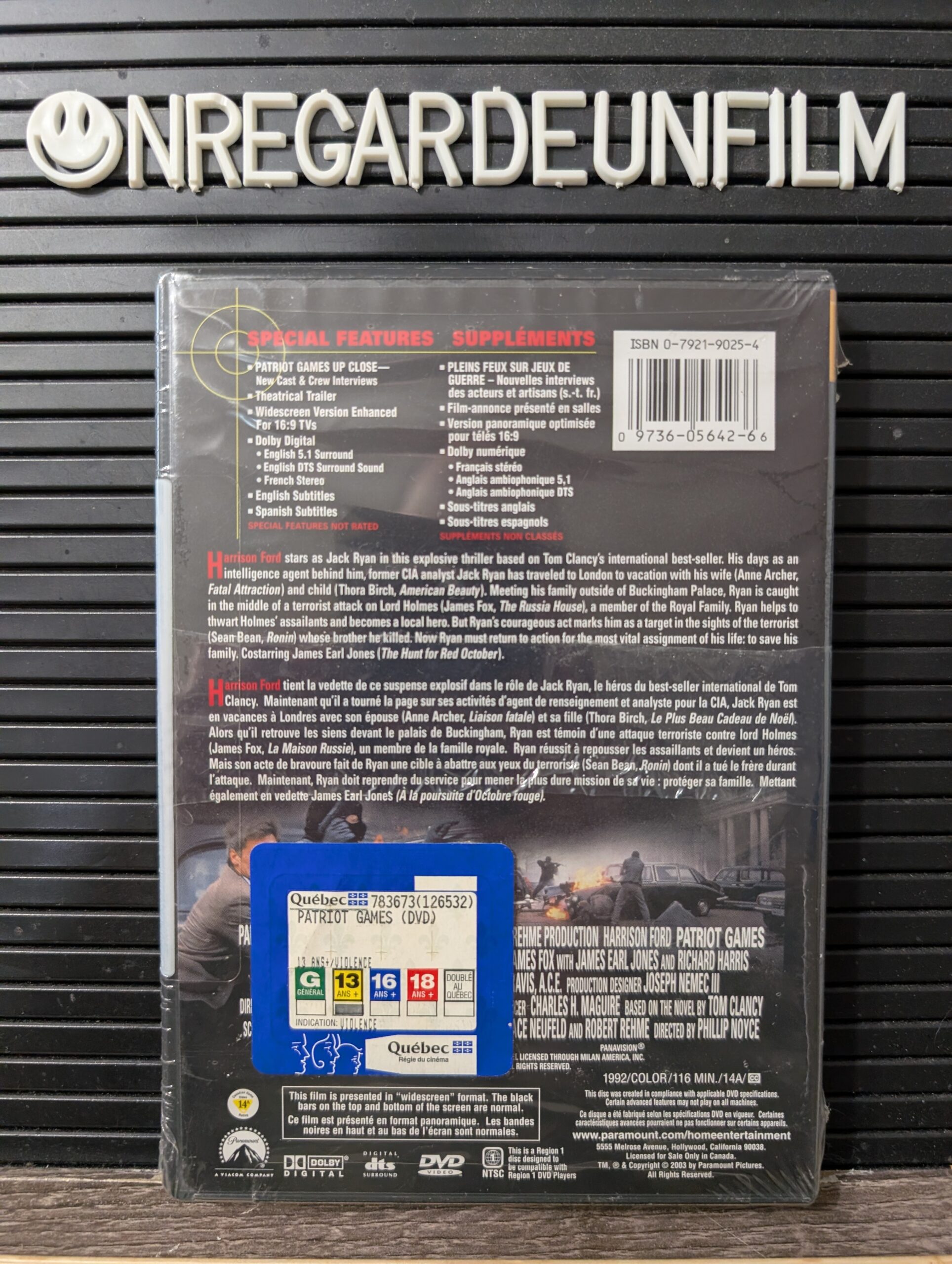 Jeux de Guerre / Patriot Games (1992) – Image 2