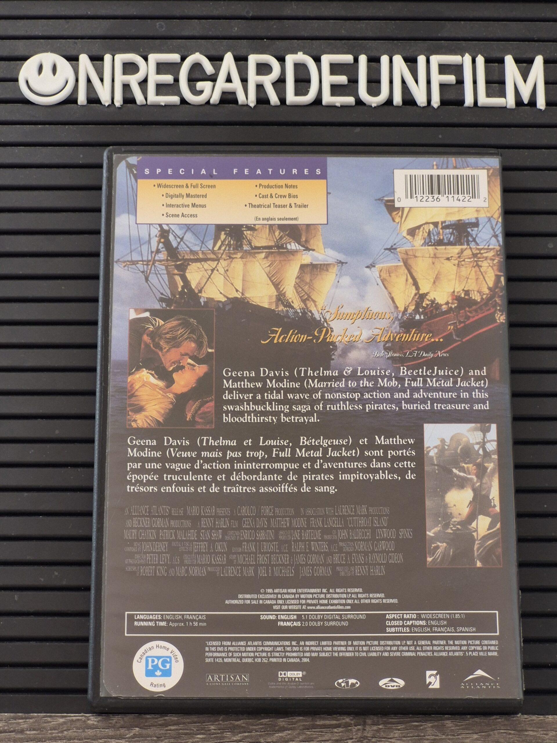 L'île Coupe-Gorge (L'île aux Pirates) / Cutthroat Island (1995) – Image 2