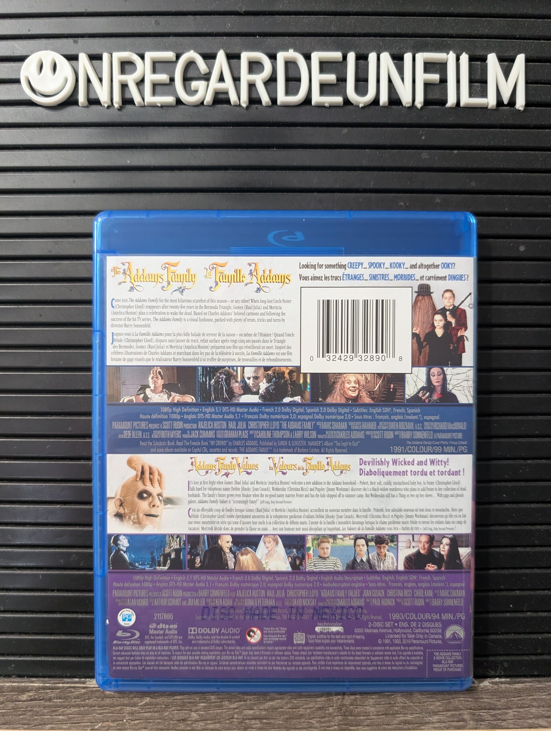 La Famille Addams & Les Valeurs De La Famille Addams / The Addams Family (1991) & Addams Family Values (1993) – Image 2