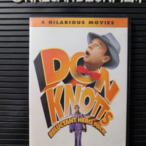 DON KNOTTS  RELUCTANT HERO PACK 
The Ghost and Mr. Chicken (1966) & The Reluctant Astronaut (1967) & The Shakiest Gun in the West (1968) & The Love God? (1969)