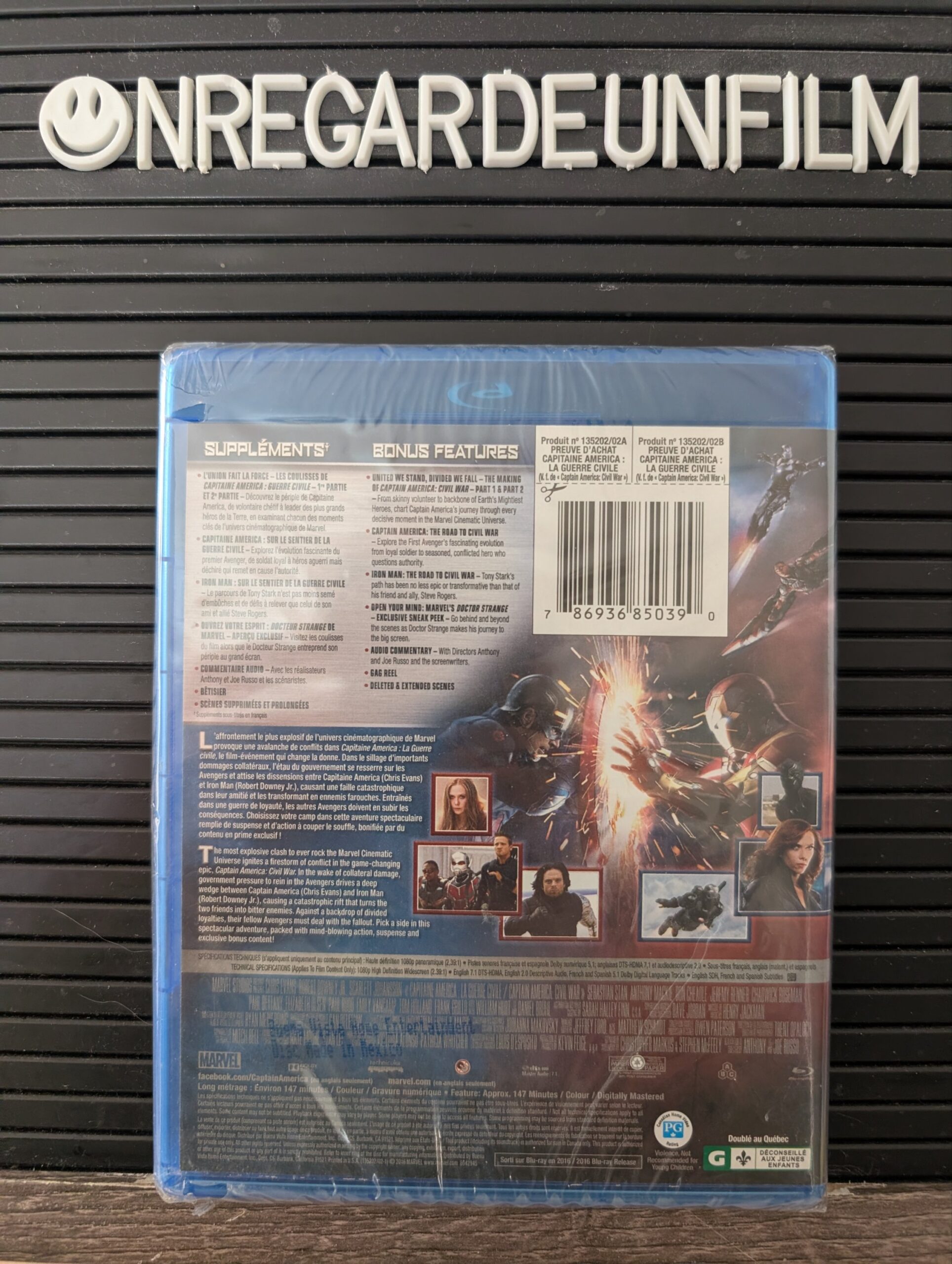 Capitaine America: La Guerre Civile / Captain America: Civil War (2016) – Image 2