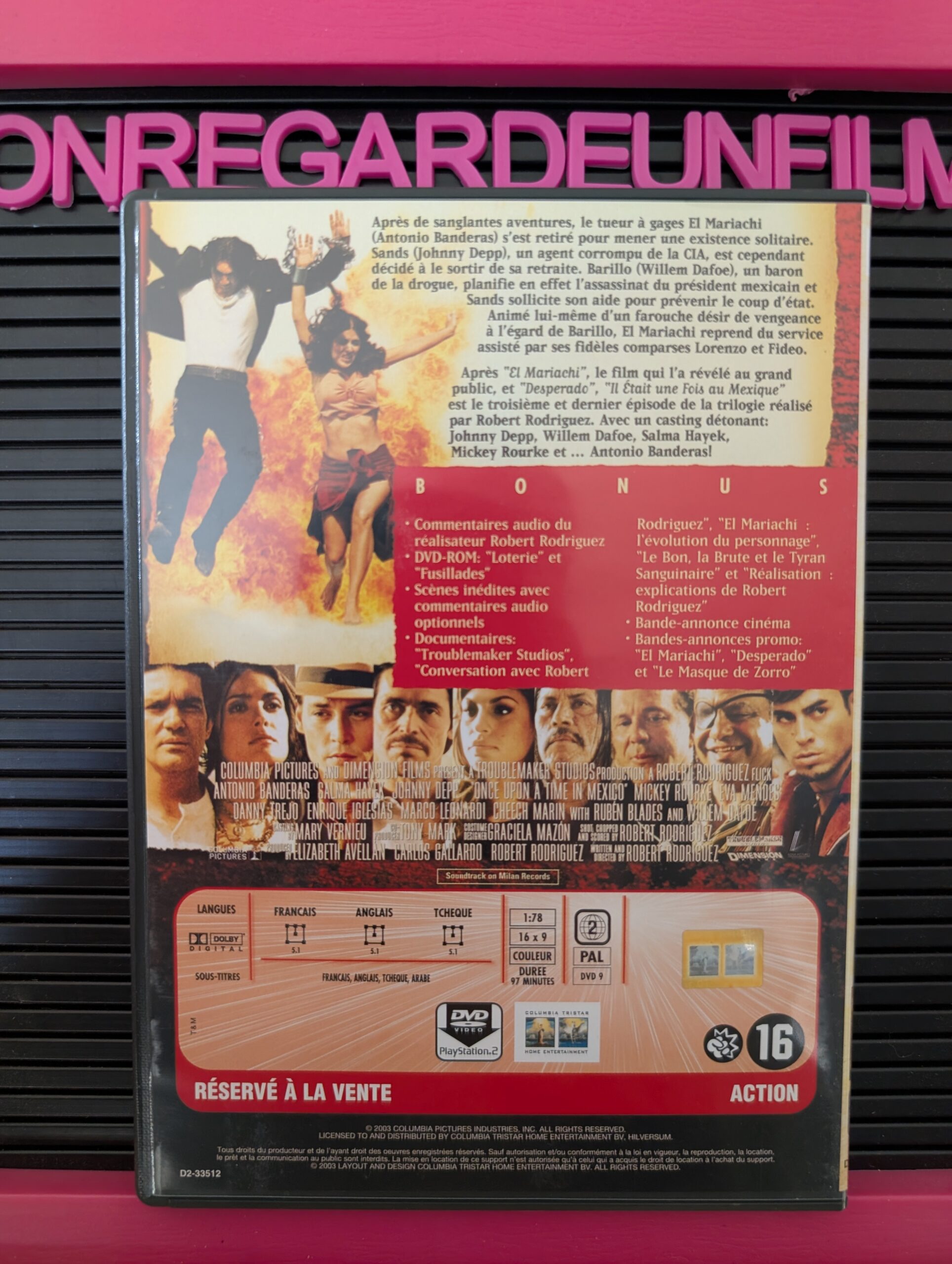 Desperado (Il Était une Fois au Mexique) / Once Upon a Time in Mexico (2003) {Zone 2} – Image 4