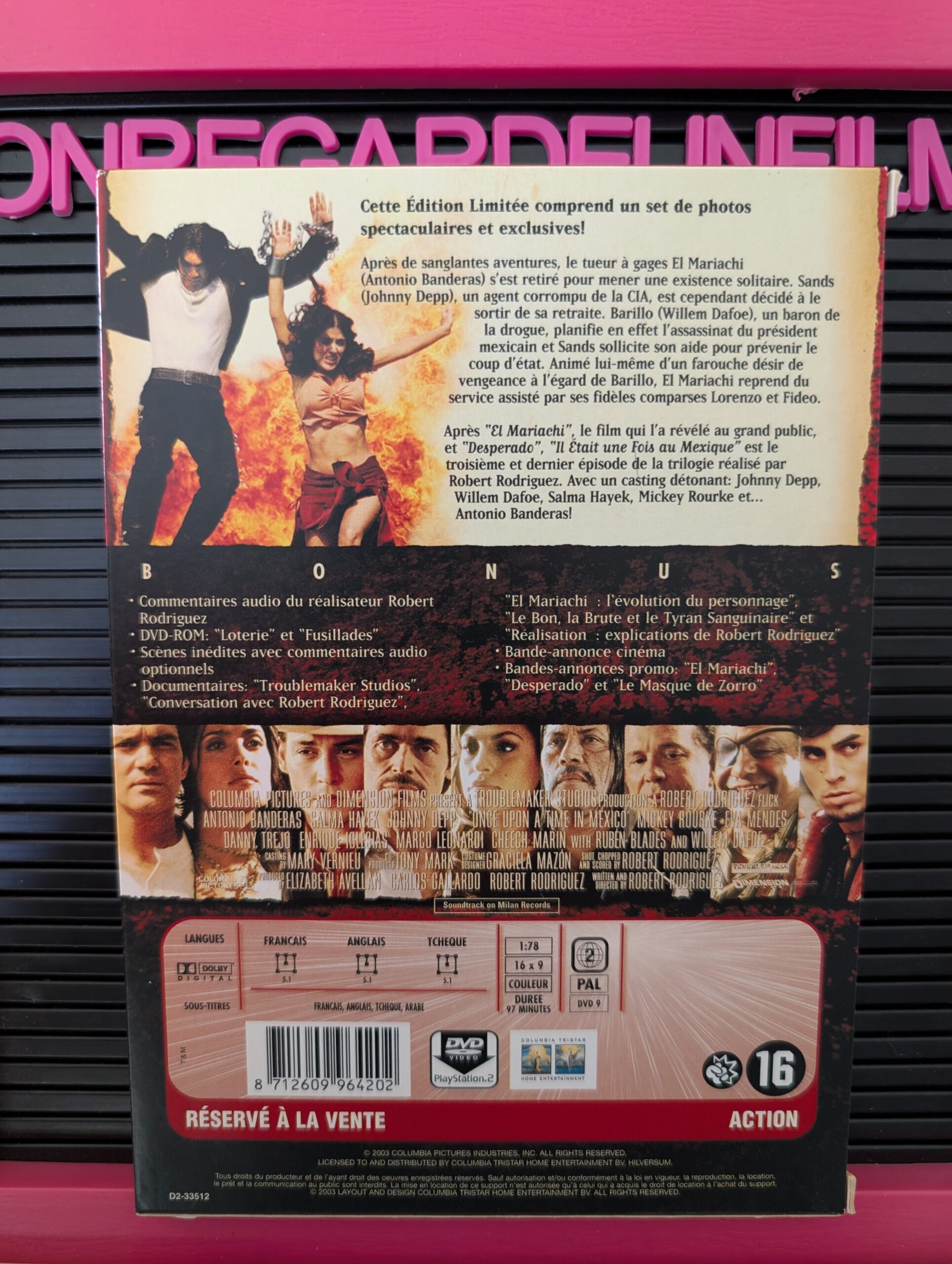 Desperado (Il Était une Fois au Mexique) / Once Upon a Time in Mexico (2003) {Zone 2} – Image 2