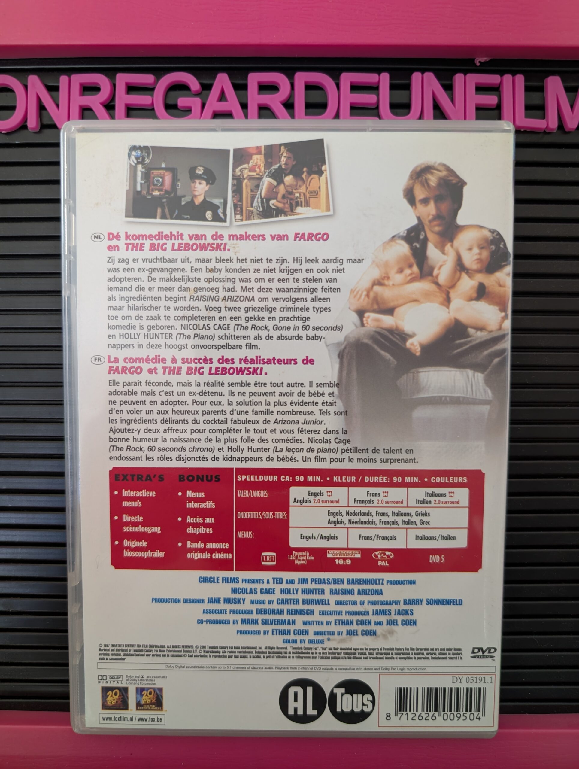Arizona Junior / Raising Arizona (1987) {Zone 2} – Image 2