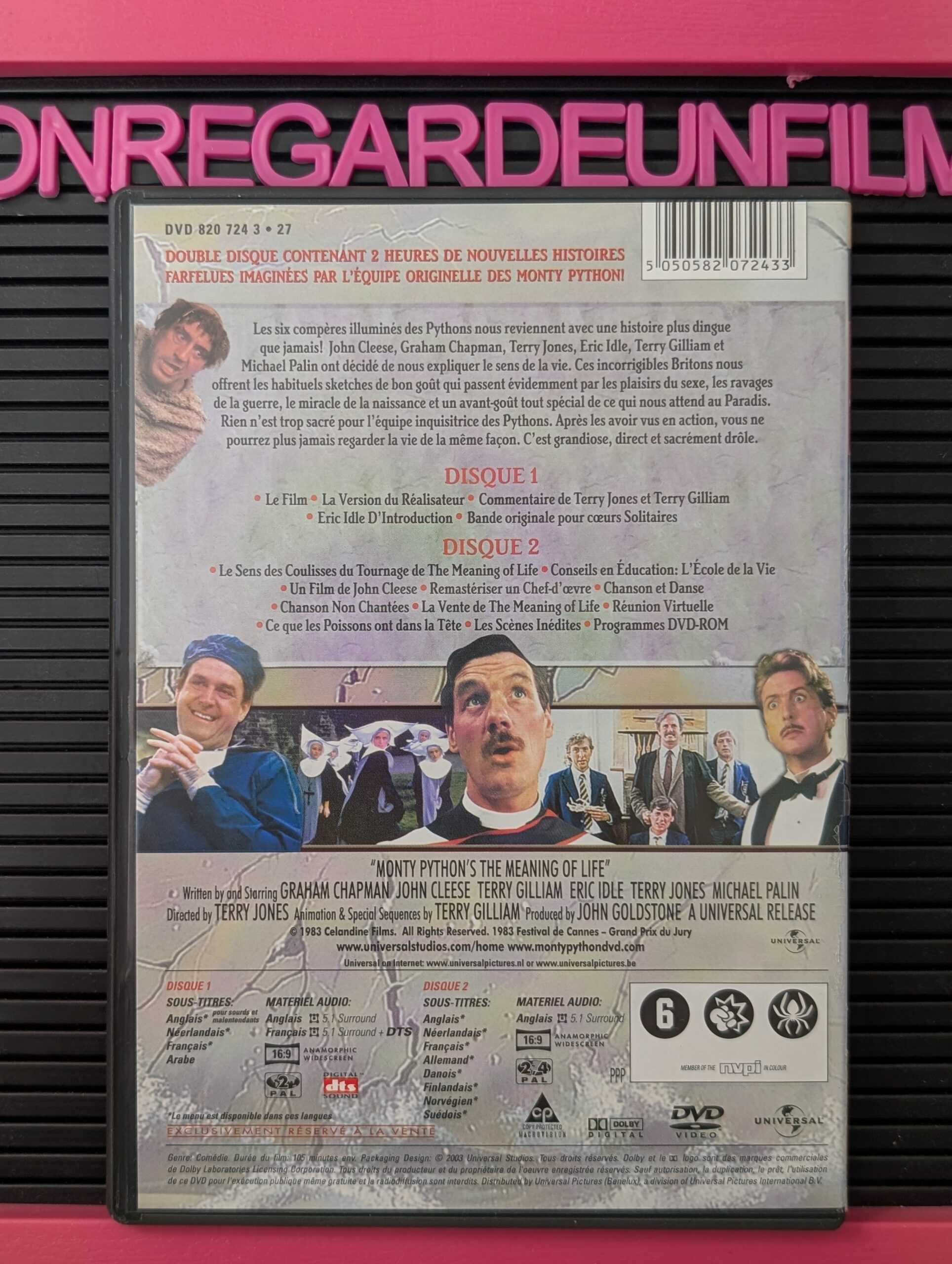 Monty Python, le Sens de la Vie / The Meaning of Life (1983) {Zone 2} – Image 2
