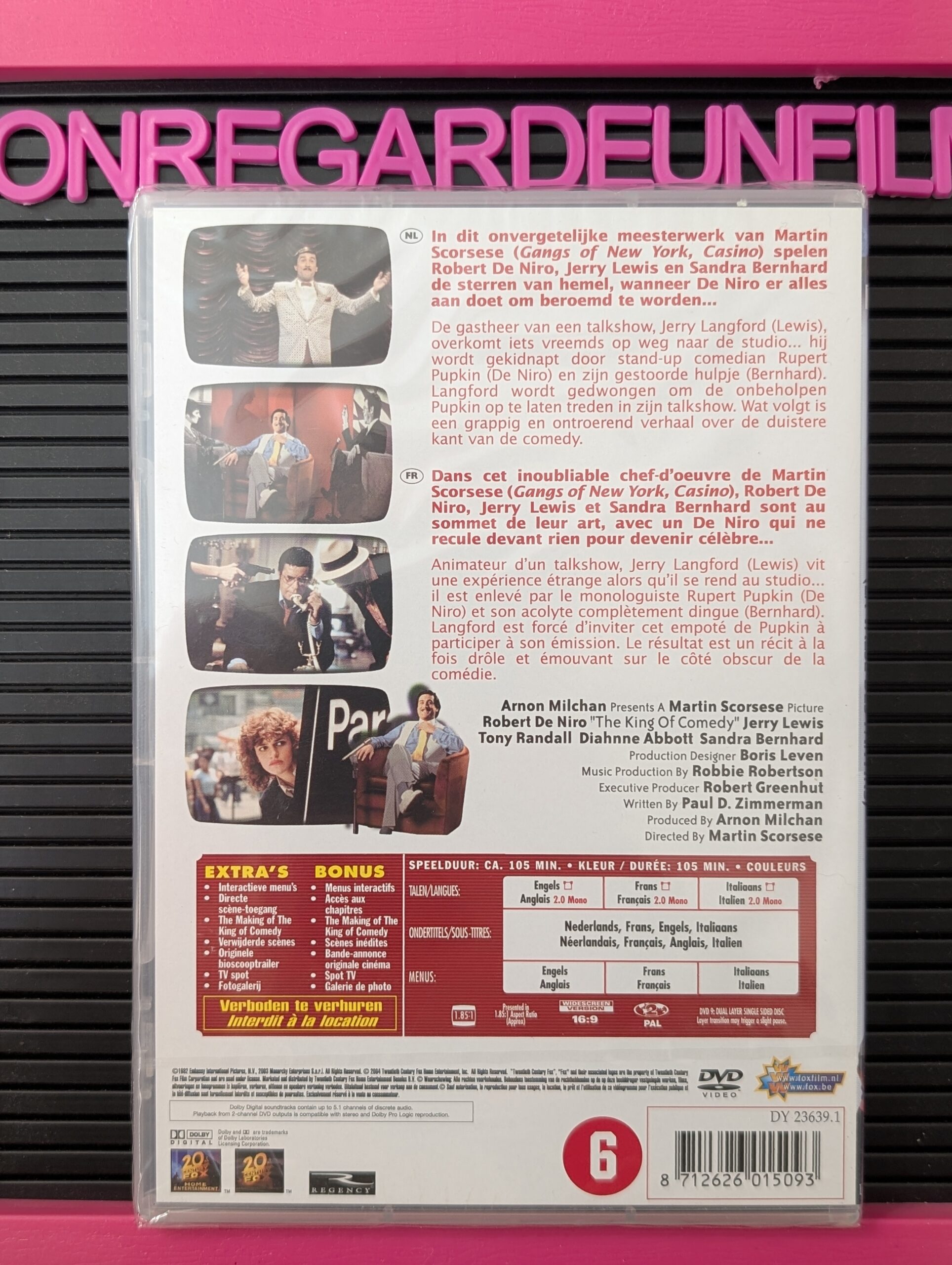 La Valse des Pantins / The King of Comedy (1982) {Zone 2} – Image 2