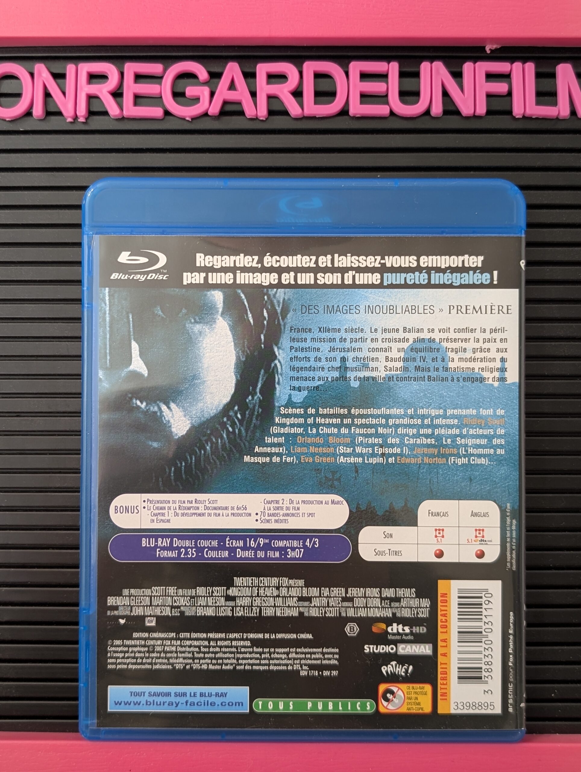 Le Royaume des Cieux / Kingdom of Heaven (2005) {Zone 2} – Image 2