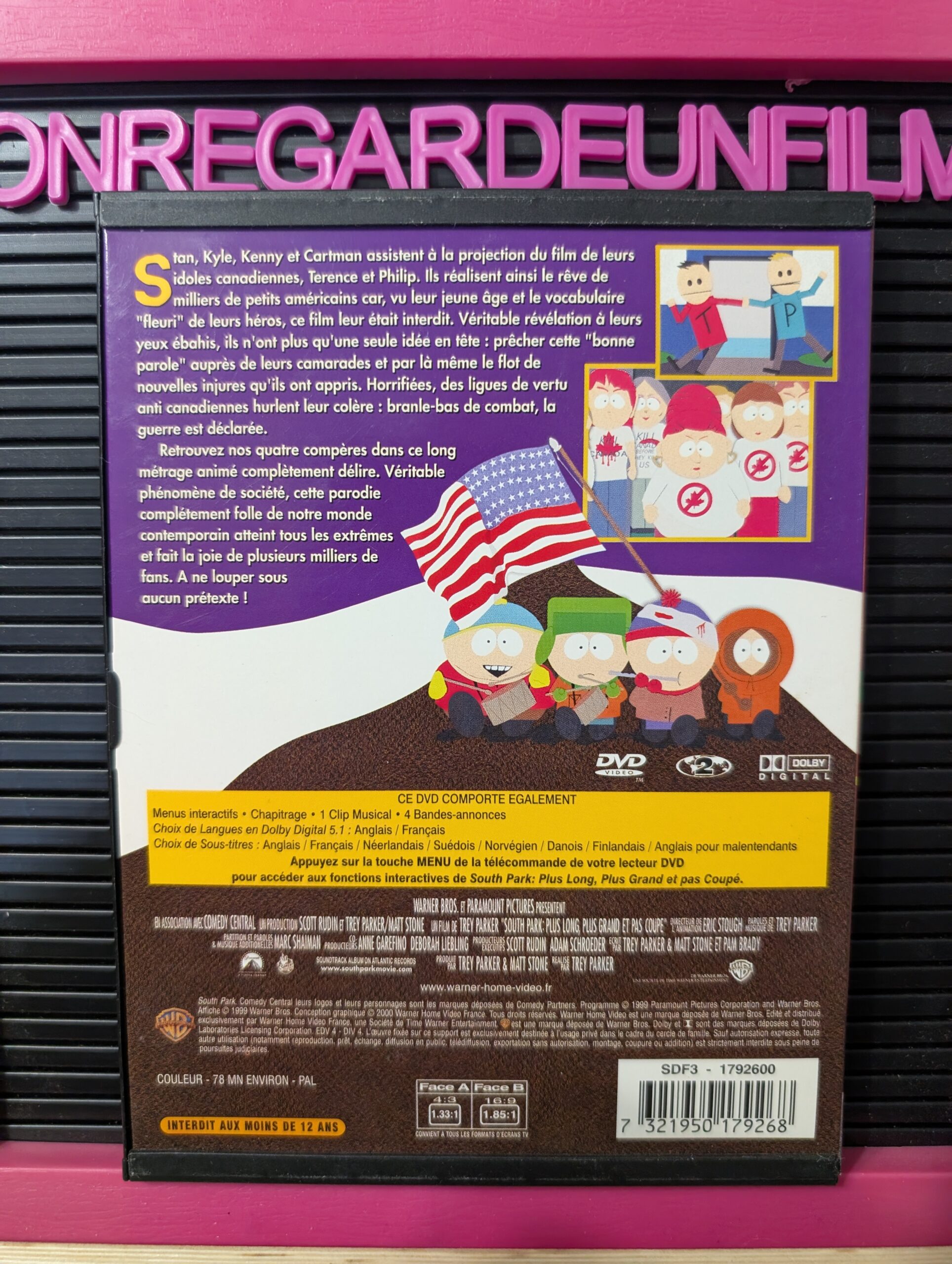 South Park: Plus Grand, Plus Long et sans Coupure / South Park: Bigger, Longer & Uncut (1999) {Zone 2} – Image 2