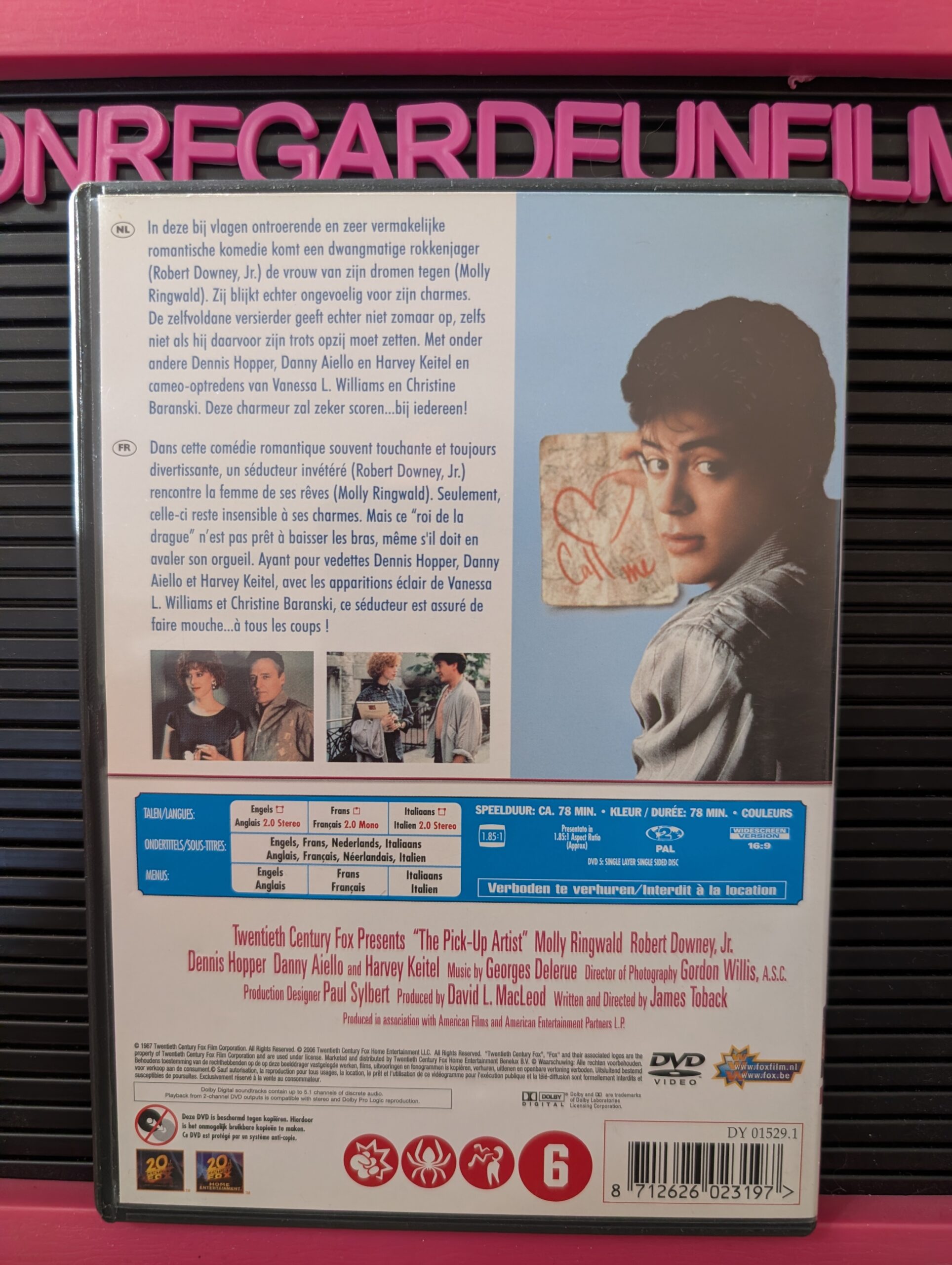 Le Dragueur / The Pick-up Artist (1987) {Zone 2} – Image 2