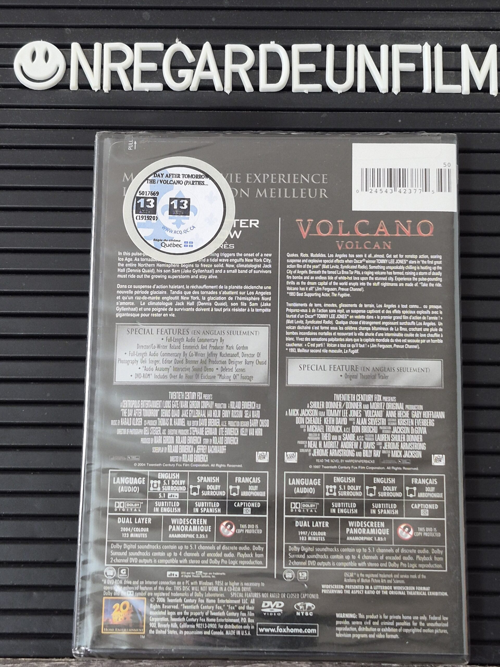 Le Jour d'Après & Volcan / The Day After Tomorrow (2004) & Volcano (1997) – Image 2