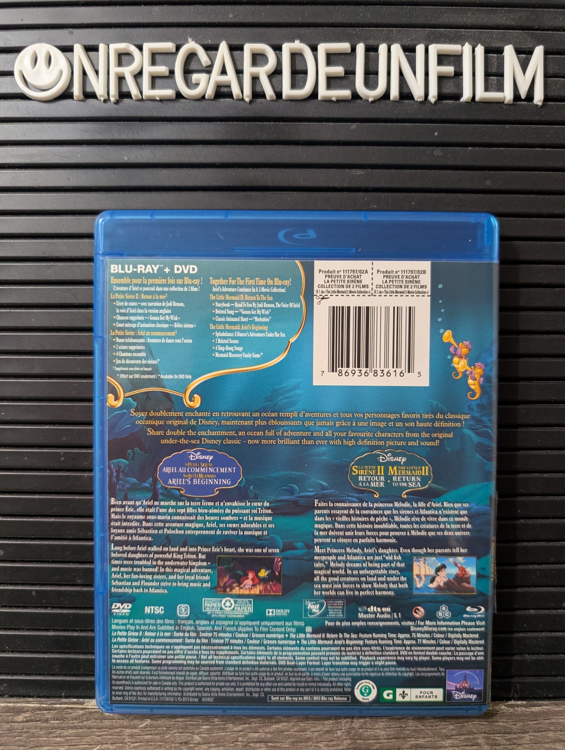 La Petite Sirène: Ariel au Commencement & La Petite Sirène 2: Retour à la Mer / The Little Mermaid: Ariel's Beginning (2008) & The Little Mermaid II: Return to the Sea (2000) – Image 2