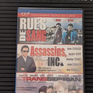 Rues de Sang & Assassins, Inc. & Transsibérien / Streets of Blood (2009) & War, Inc. (2008) & Transsiberian (2008)
