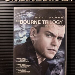 TRILOGIE BOURNE / BOURNE TRILOGY 
La Mémoire dans la Peau & La Mort dans la Peau & La Vengeance dans la Peau / The Bourne Identity (2002) & The Bourne Supremacy (2004) & The Bourne Ultimatum (2007)