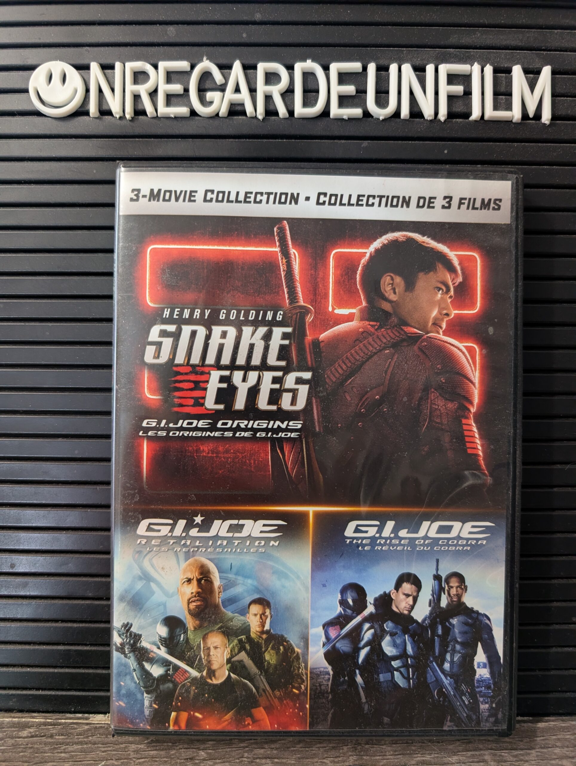 Snake Eyes: G.I. Joe les Origines & G.I. Joe: Les Représailles & G.I. Joe. Le Réveil du Cobra / Snake Eyes: G.I. Joe Origins (2021) & G.I. Joe: Retaliation (2013) & The Rise of Cobra (2009)