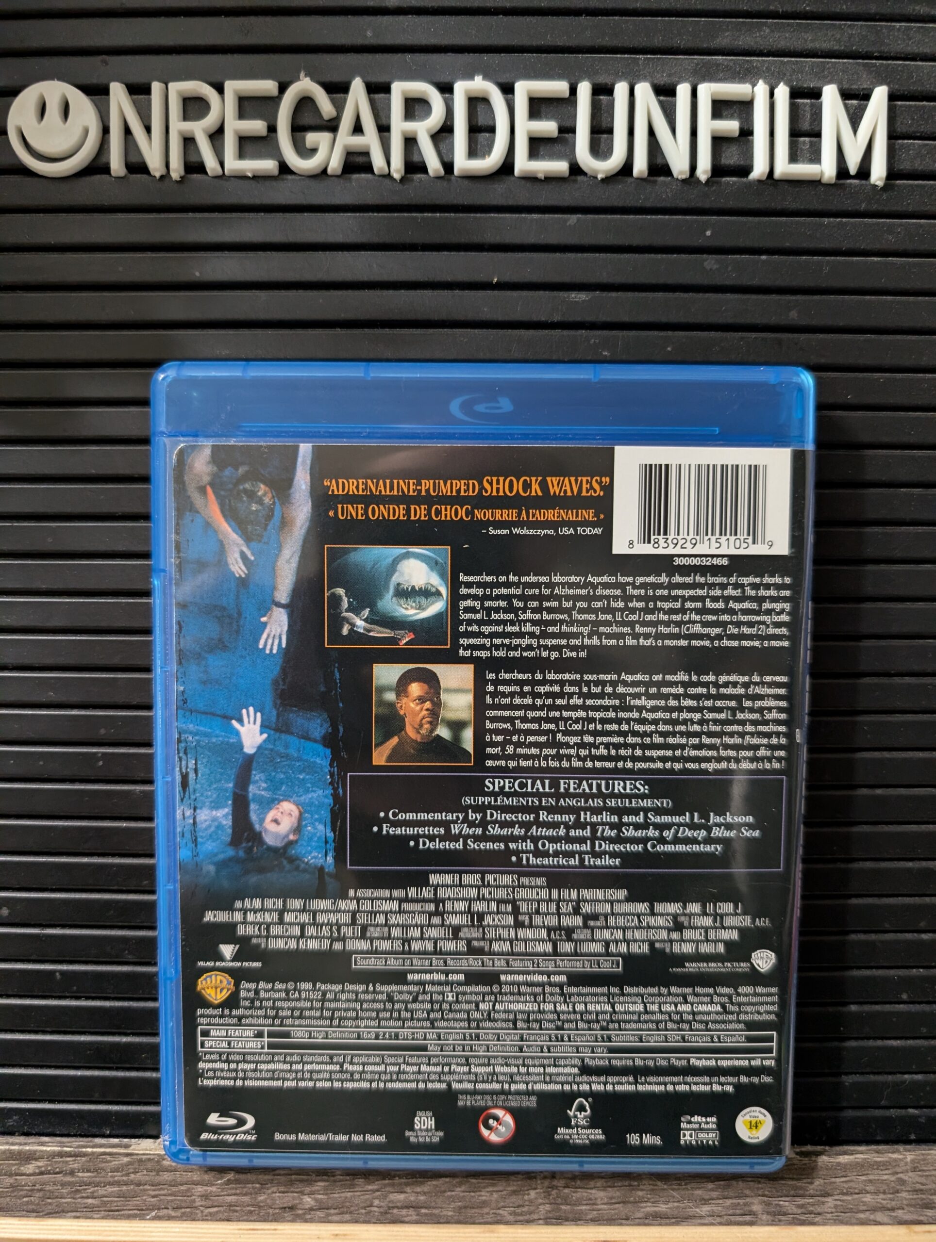 Terreur sous la Mer / Deep Blue Sea (1999) – Image 2