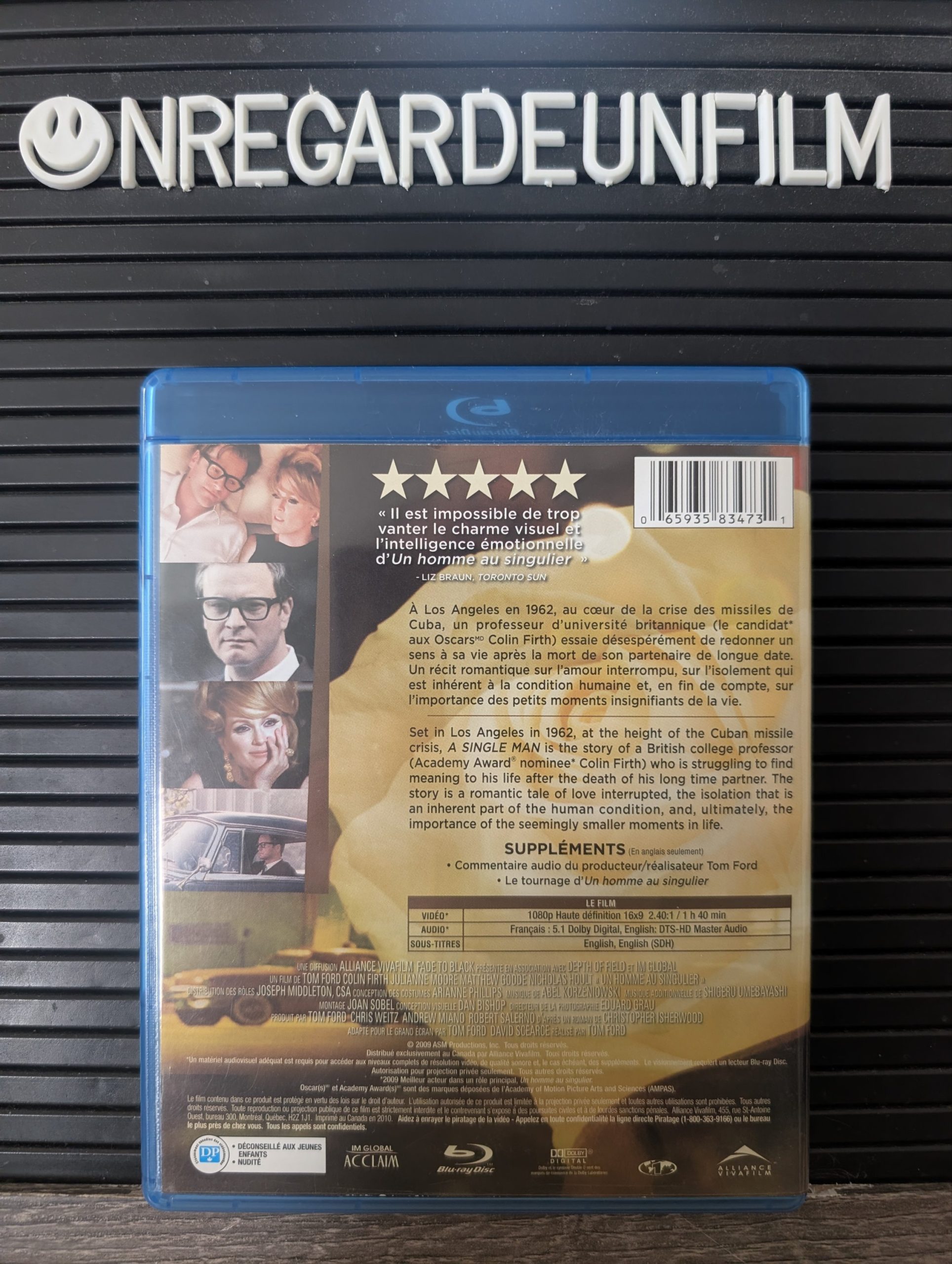 Un Homme au Singulier / A Single Man (2009) – Image 2