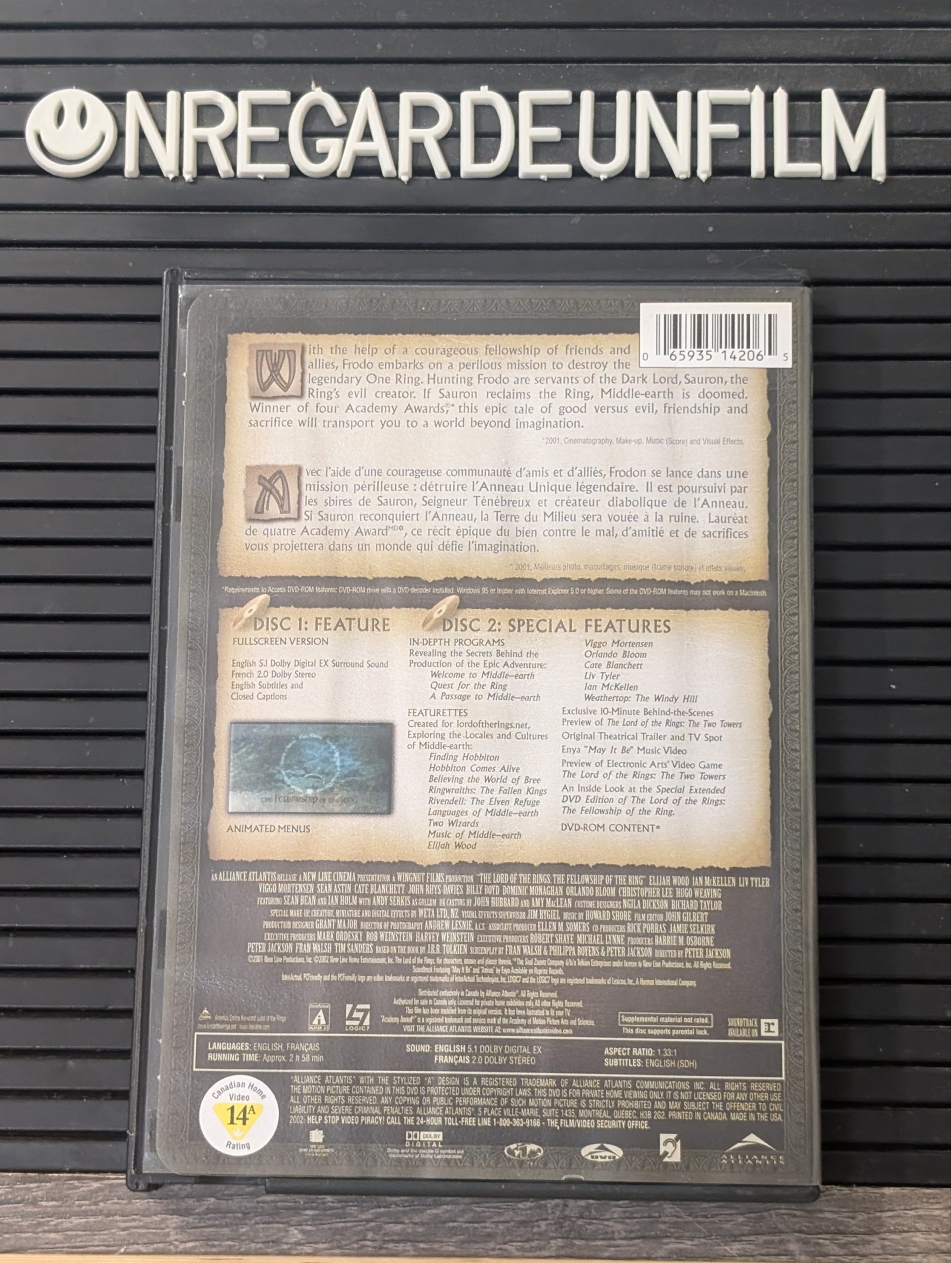 LE SEIGNEUR DES ANNEAUX.
La Communauté de l'Anneau / THE LORD OF THE RINGS. The Fellowship of the Ring (2001) – Image 3