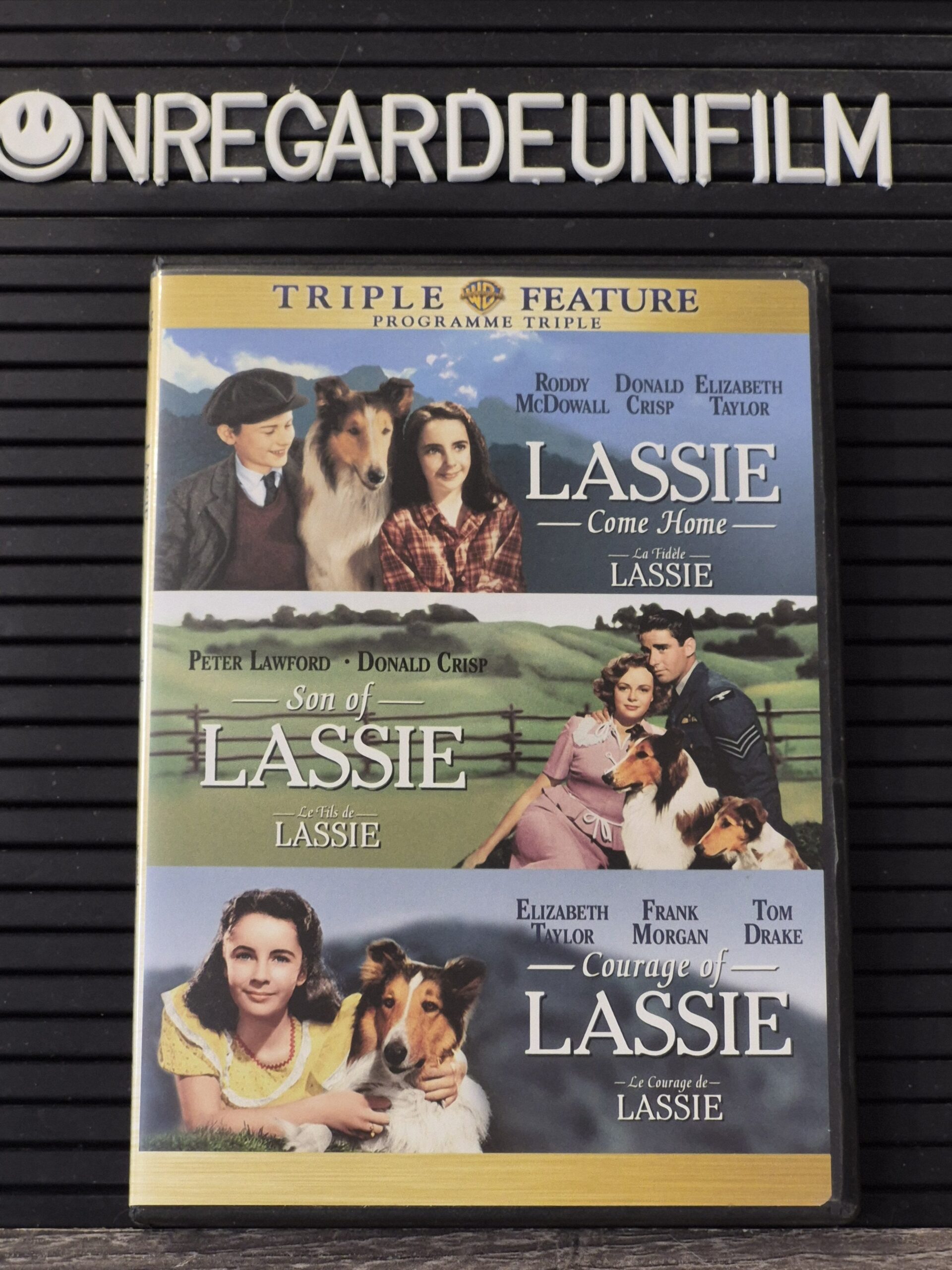 La Fidèle Lassie & Le Fils de Lassie & Le Courage de Lassie / Lassie Come Home (1943) & Son of Lassie (1945) & Courage of Lassie (1946)